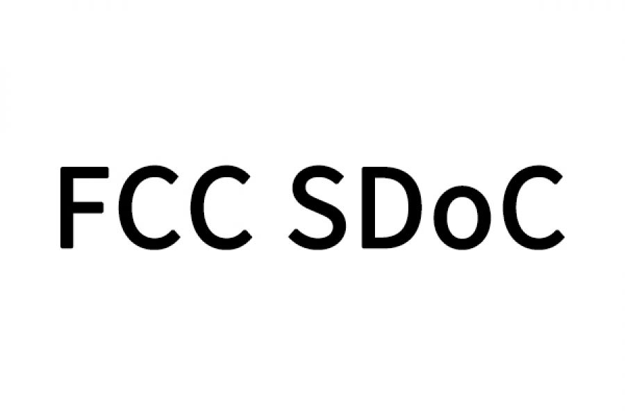FCC SDOC certification